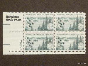 #1106 Minnesota Upper Left  Plate Block 25997 F-VF NH