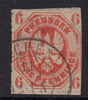 German States, Prussia #16, used, see description