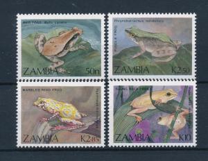 [51231] Zambia 1989 Reptiles Frogs MNH