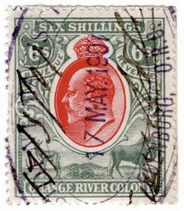(I.B) Orange River Colony Revenue : Duty Stamp 6/-