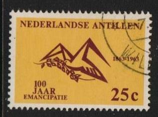 Netherlands Antilles 1963 used abolition slavery