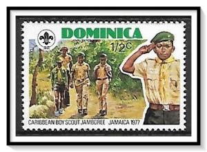 Dominica #534 Boy Scouts MNH