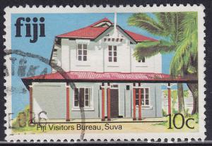 Fiji 414 USED 1979 Fiji Visitor's Bureau, Suva, Palm Trees