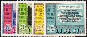 Liberia  Scott  C78-C81  Mint