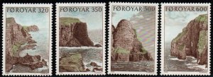 Faroe Islands # 197 - 200 MNH