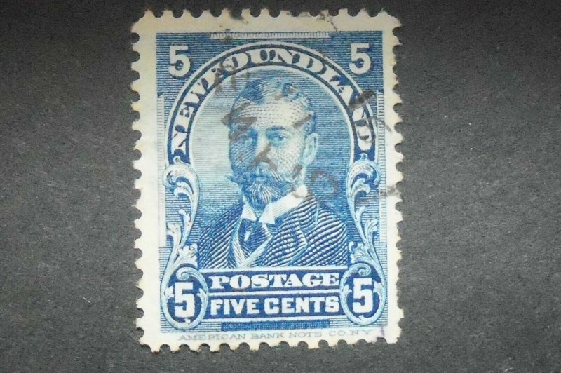 Newfoundland stamps  1899  SC#85  Used   Duke of York