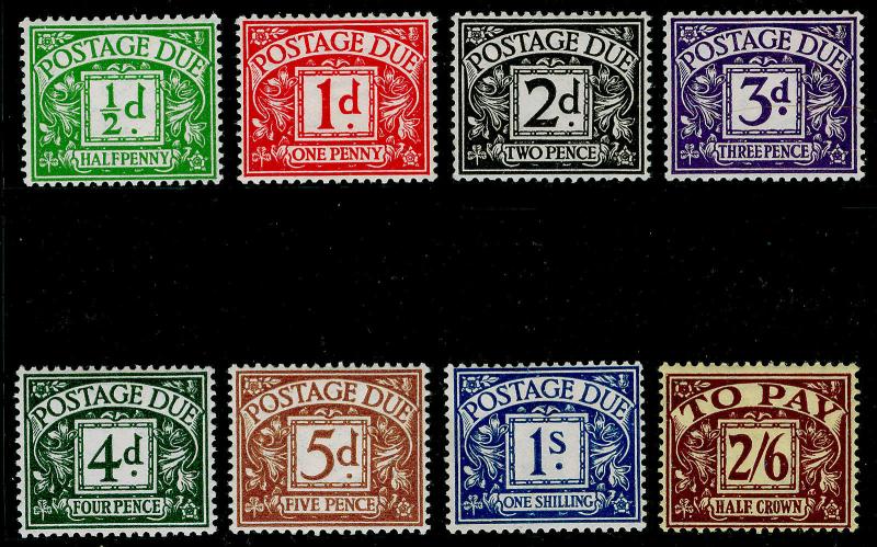 SGD27-D34, COMPLETE SET, LH MINT. Cat £260. WMK GVIR