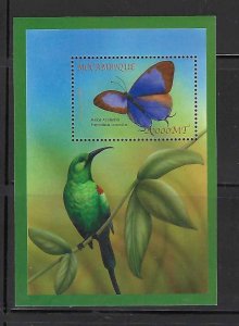 MOZAMBIQUE 2000 BUTTERFLY MS#1375  PERF.MNH
