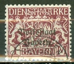 DG: Germany Bavaria O33 used CV $375