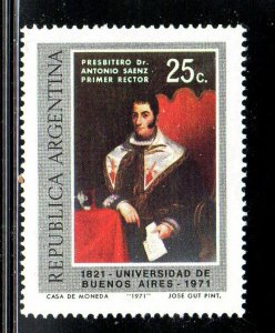 ARGENTINA #964  1971  FATHER SAENZ BY GUT     MINT  VF NH  O.G