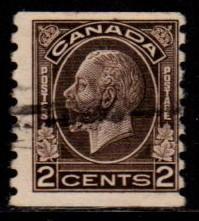 Canada - #206 King George V Coil   - Used