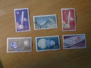 Czechoslovakia  #   1031-36  used