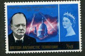 Br Antarctis SC# 16 Winston Churchill Memorial 1/2d MH