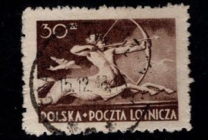 Poland Scott C23 used Air Post stamp