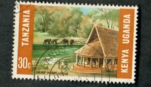 Kenya Uganda and Tanzania #160 used single
