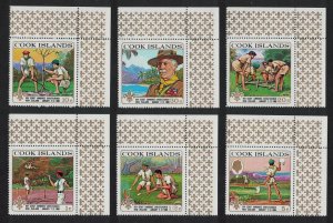 Cook Is. Scout Movement Jamboree 6v Corners 1968 MNH SC#248-253 SG#289-294