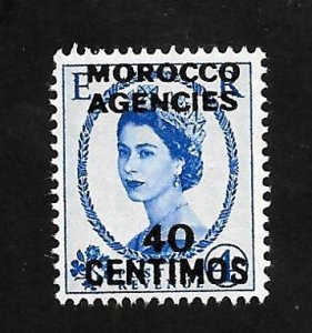 Great Britain - Morocco Agencies 1956 - MNH - Scott #108