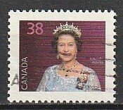 1988 Canada - Sc 1164 - used VF - 1 single - Queen Elizabeth II