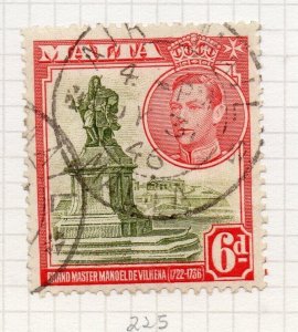 Malta 1938 Issue Fine Used 6d. NW-208438