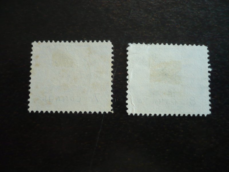 Stamps - Canada - Scott# 403,436 - Used Set of 2 Stamps