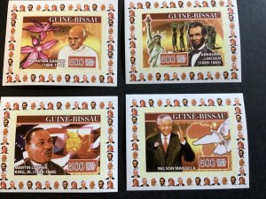 ICOLLECTZONE Guinea-Bissau imperf XF NH flowers