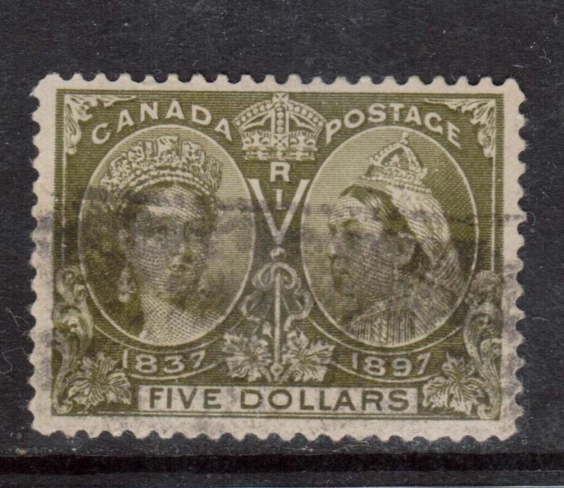 Canada #65 VF Used With Light Parcel Cancel