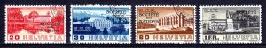 SWITZERLAND — SCOTT 2O57-2O60 — 1938 LEAGUE OF NATIONS SET — USED/CTO — SCV $19