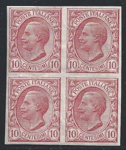 1906 UNITED KINGDOM - n . 82e 10 c. pink MNH / ** QUARTZ NOT PERFORATED