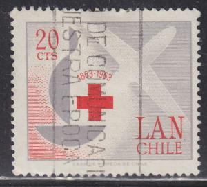 Chile C249 Centenary of the International Red Cross 1963