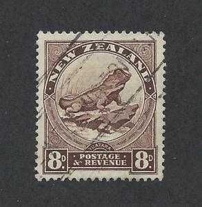 NEW ZEALAND SC# 194 F-VF U 1935