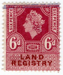 (I.B) Elizabeth II Revenue : Land Registry 6d