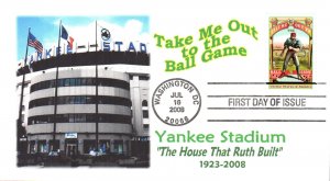 #4341 Take Me Out to the Ballgame Sand Key FDC