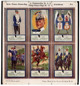 (I.B) Germany Cinderella : Army 25th Anniversary (Prussian Lancers)