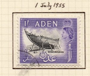 Aden 1954-56 Early Issue Fine Used 1S. NW-158047