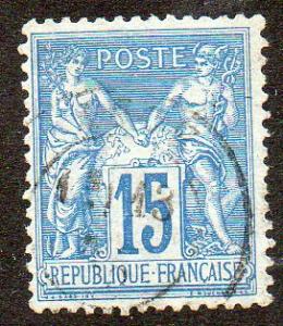 France  Scott 92  Used