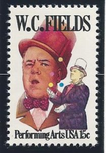US Cat # 1803, W.C. Fields, M-NH*-