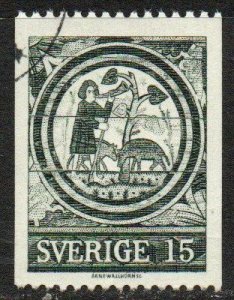 Sweden Sc #739 Used