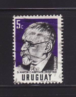 Uruguay 649 U Martic C Martinez, Statesman