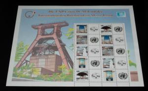 U.N. VIENNA  2008,  O,65 EURO  PERSONALIZED SHEET OF 10, ,MNH,,NICE!! LQQK!!