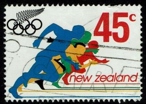 New Zealand #1093  Used - Olympics, Track, Runners (1992)