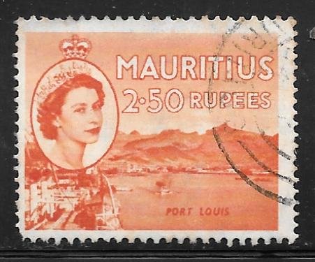 Mauritius 263: R2.50 Port Louis, used, F-VF