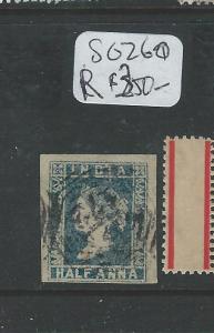 MALAYA STRAITS SETTLEMENTS (P2907B) QV INDIA LITHO USED IN SGZ60 VFU