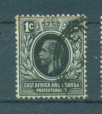 East Africa & Uganda Protectorate sc# 40 (5) used cat value $2.10