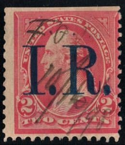 R155 2¢ Internal Revenue Stamp (1898) Used