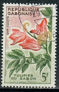 Gabon 158 used single