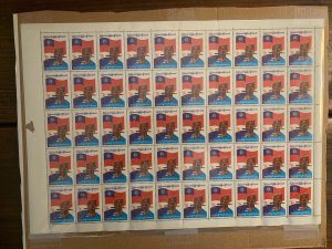 Burma scarce full sheet 2003 2k Independence 55th.  MNH.  Scott 358, CV $150.00?