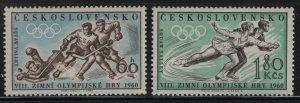 CZECHOSLOVAKIA,  965-966  MNH  SET