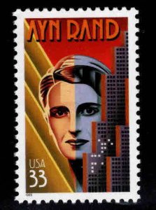 USA Scott 3308 MNH**  Ayn Rand stamp