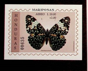 HONDURAS Sc C1004 NH SOUVENIR SHEET OF 1997 - BUTTERFLIES