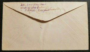 1929 US Airmail First Flight Cachet Cover St Joseph MO to Stottville NY